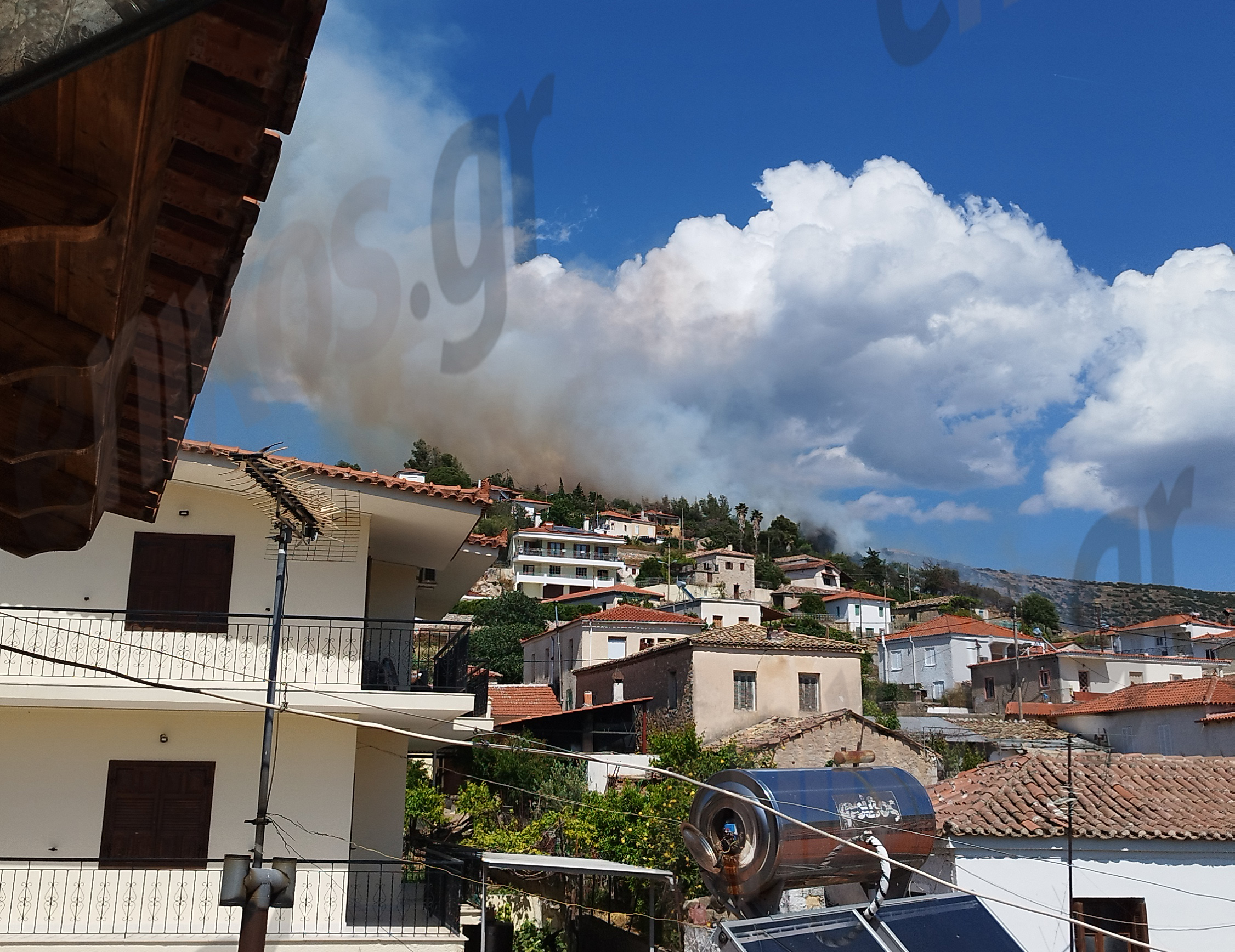 Αργολίδα: Οι πρώτες εικόνες από την φωτιά στην Προσύμνη – ΦΩΤΟ αναγνώστη