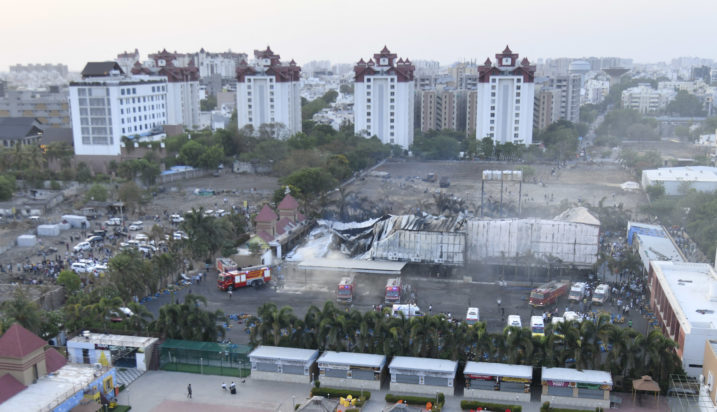 Ινδία φωτιά νεκροί