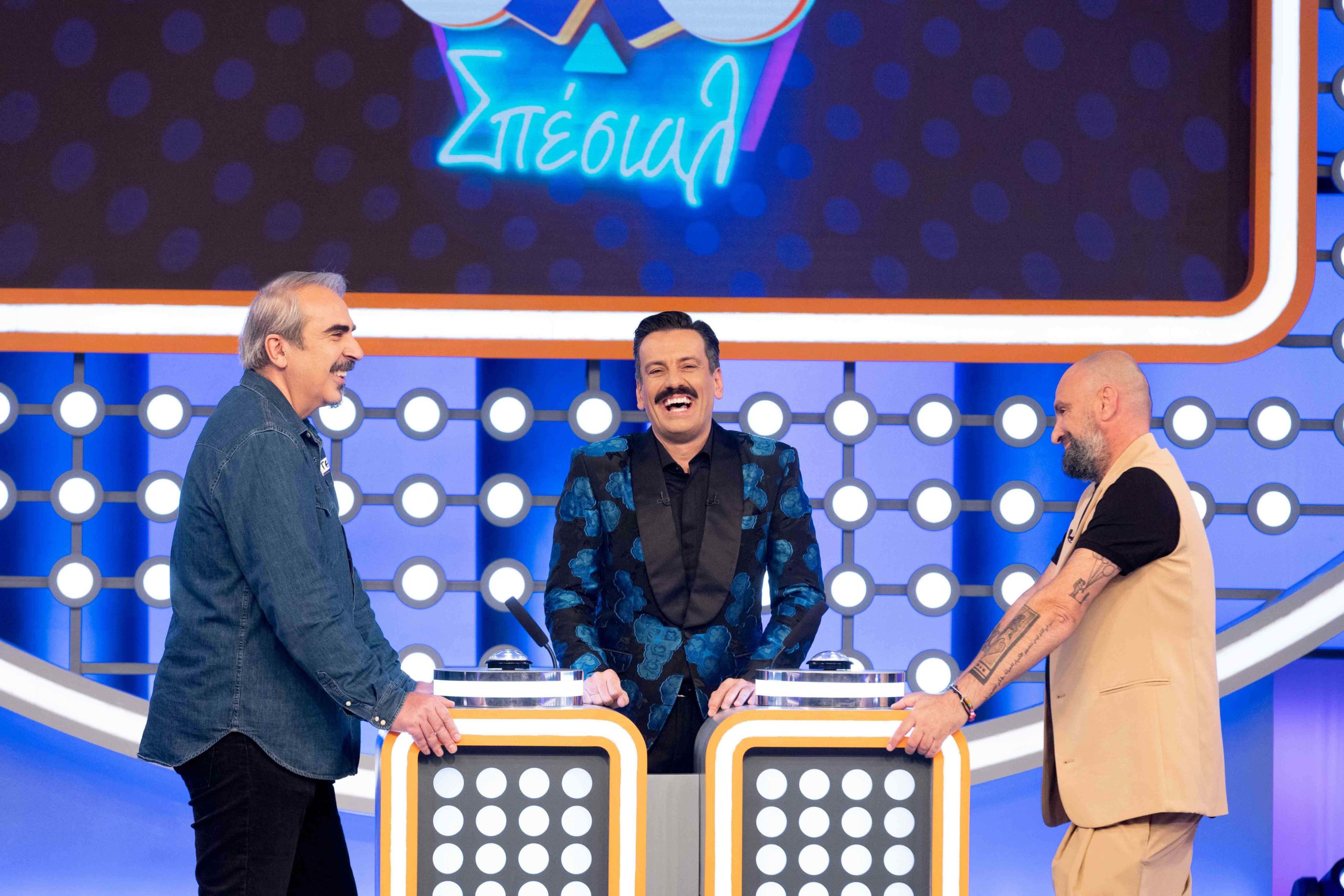 «5X5» ΣΠΕΣΙΑΛ: Ο Θάνος Κιούσης υποδέχεται τον Βαγγέλη Περρή και τον Γρηγόρη Μπάκα