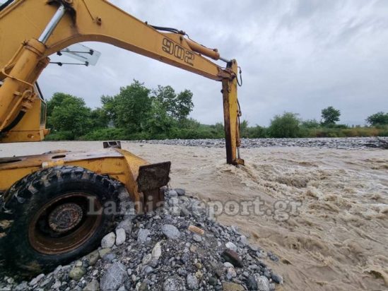 Λαμία Γοργοπόταμος κακοκαιρία
