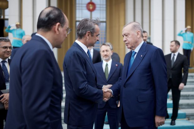 Μητσοτάκης Ερντογάν Άγκυρα