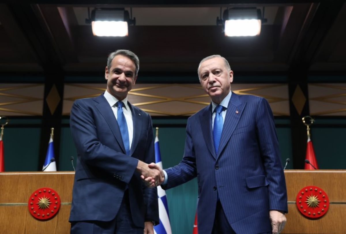 Μητσοτάκης Ερντογάν Άγκυρα