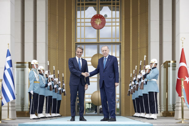 Μητσοτάκης Ερντογάν Άγκυρα