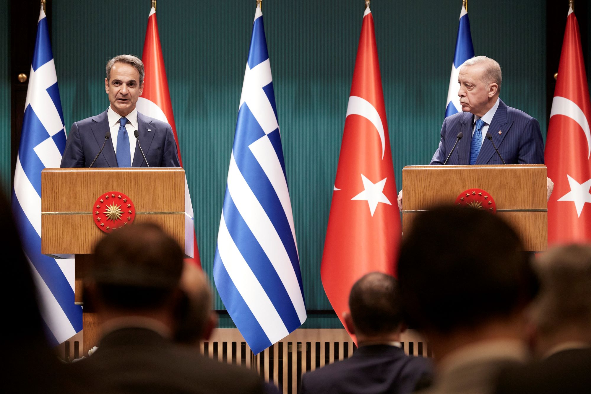 Μητσοτάκης Ερντογάν Άγκυρα