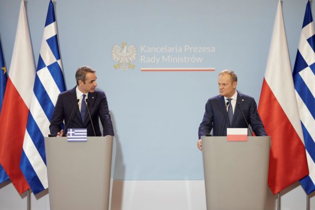 Κυριάκος Μητσοτάκης Ντόναλντ Τουσκ