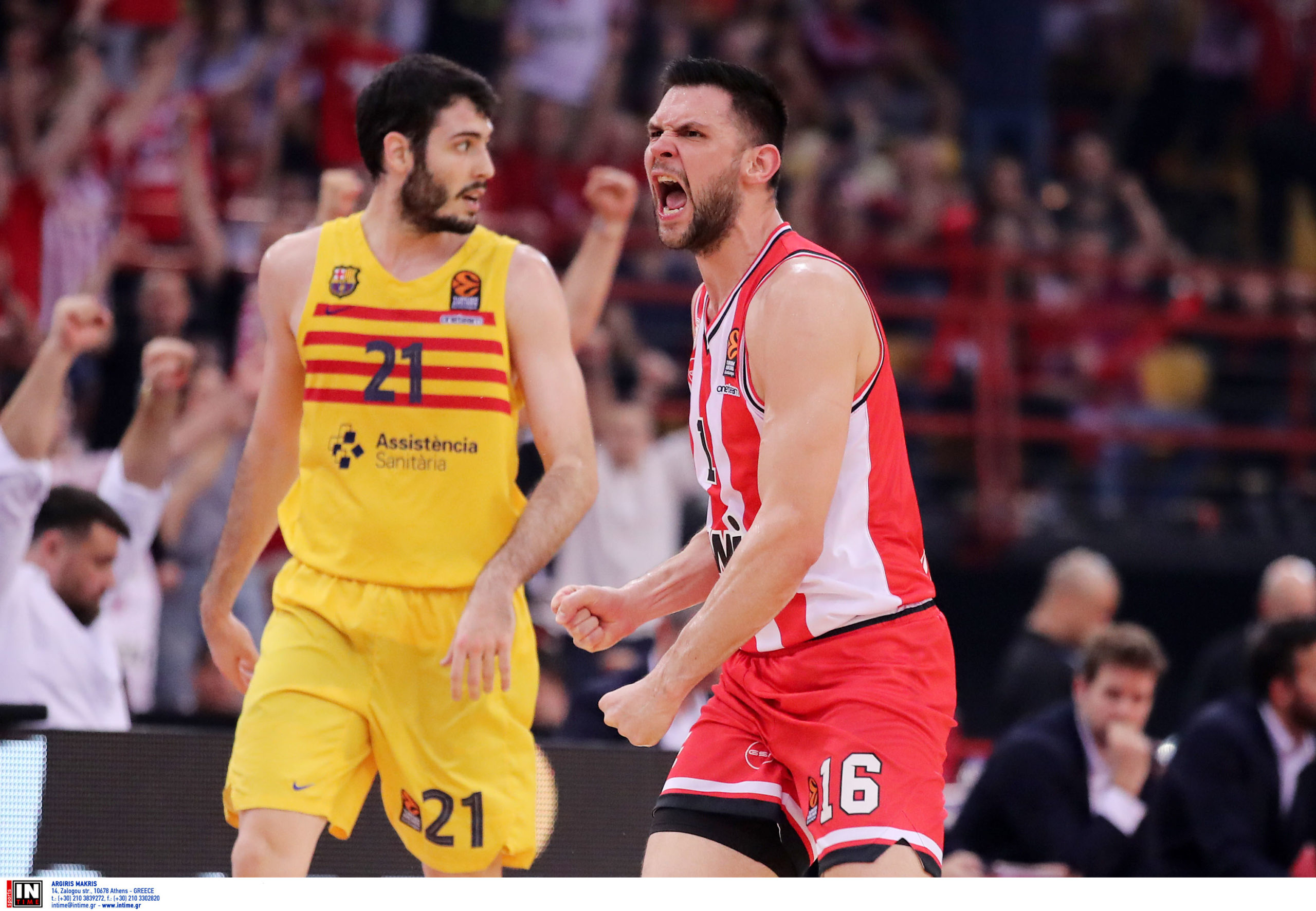 Ολυμπιακός Μπαρτσελόνα Παπανικολάου