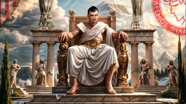 To πρωτοσέλιδο – ύμνος της Μarca: Ο Χοσέ Λουίς Μεντιλίμπαρ ως Δίας στον Όλυμπο του ποδοσφαίρου