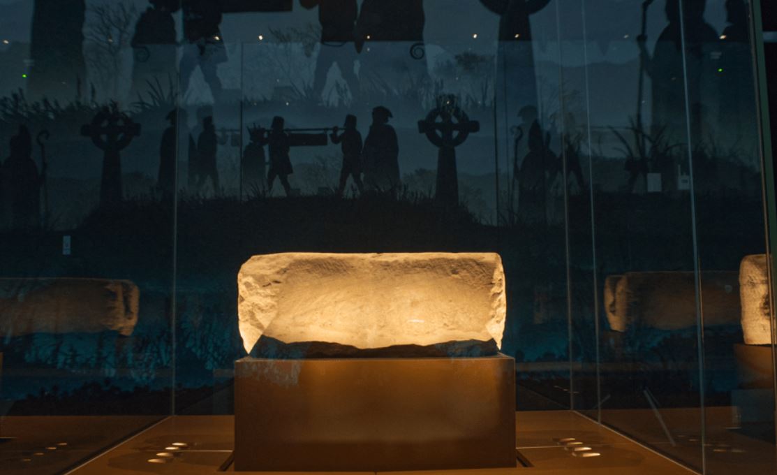 Η Πέτρα του Πεπρωμένου στο Μουσείο του Περθ.