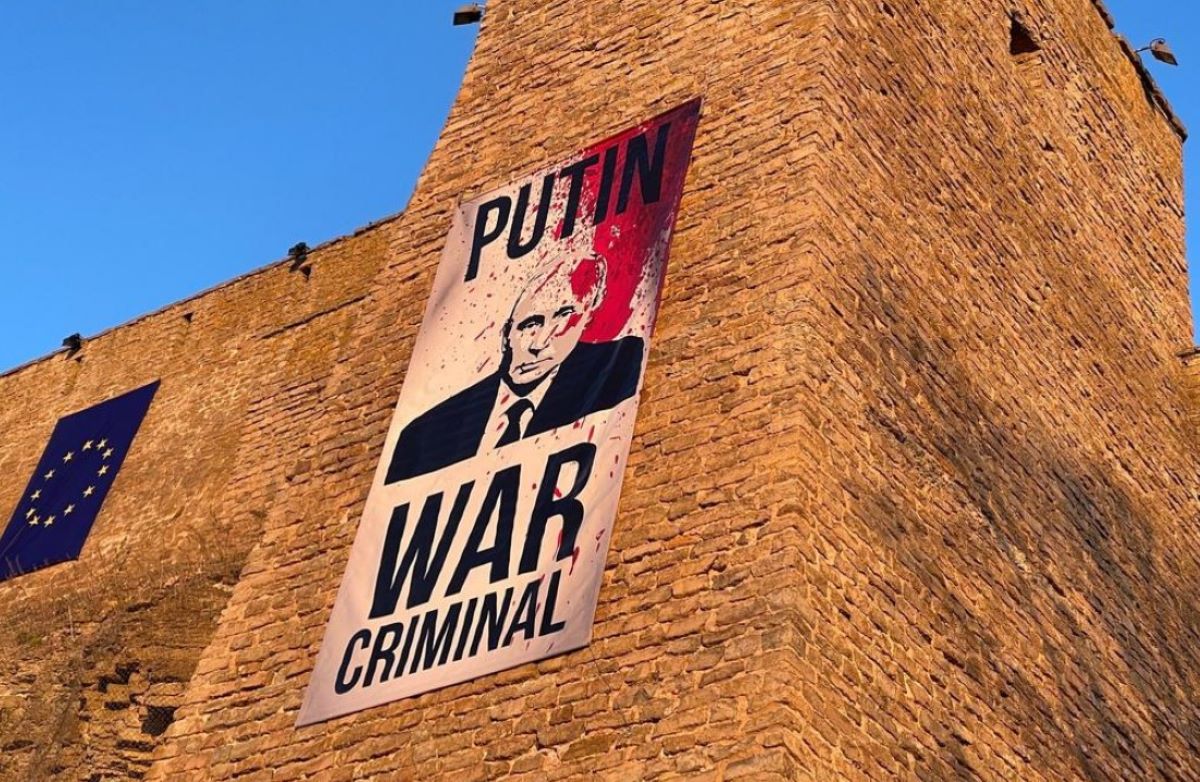 αφίσα Πούτιν Εσθονία