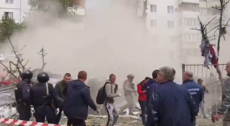 Ρωσία κατάρρευση κτιρίου