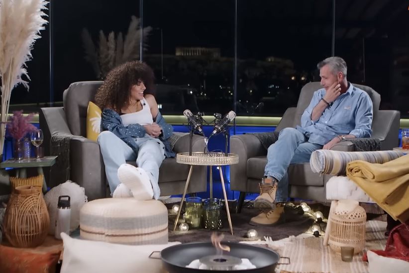 Μαρία Σολωμού: Υποδέχτηκε στην διαδικτυακή εκπομπή της τον Μάριο Αθανασίου – «Είχα κόμπλεξ να δουλεύουμε μαζί»