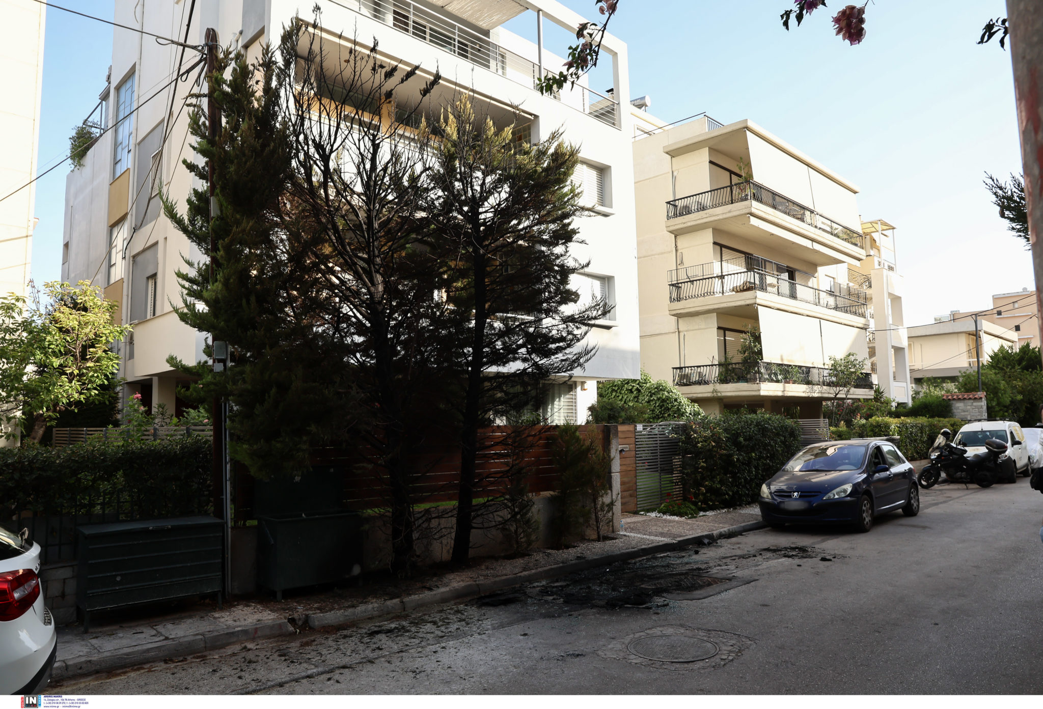 μολότοφ έξω από το σπίτι της Προέδρου του Αρείου Πάγου