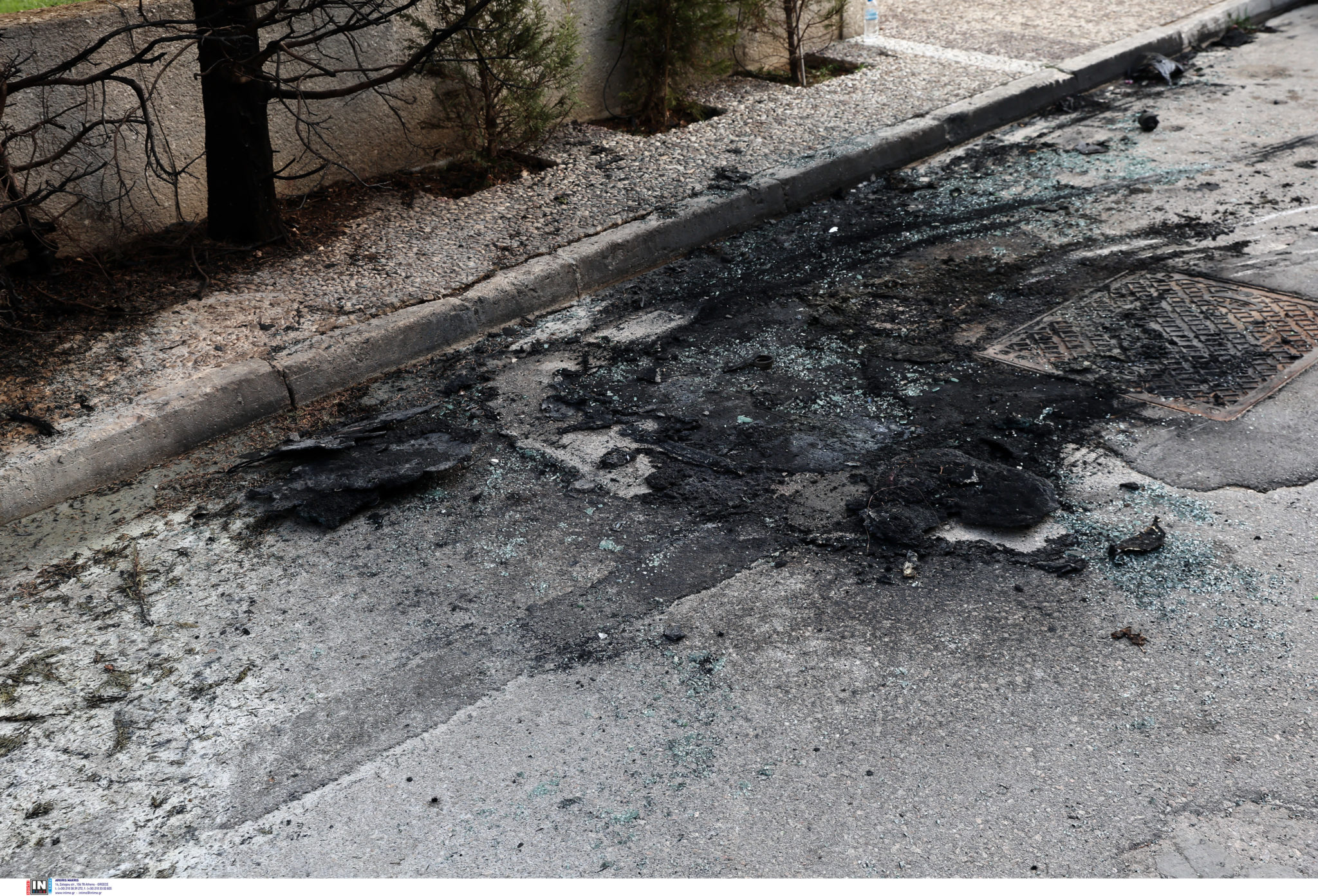 μολότοφ έξω από το σπίτι της Προέδρου του Αρείου Πάγου