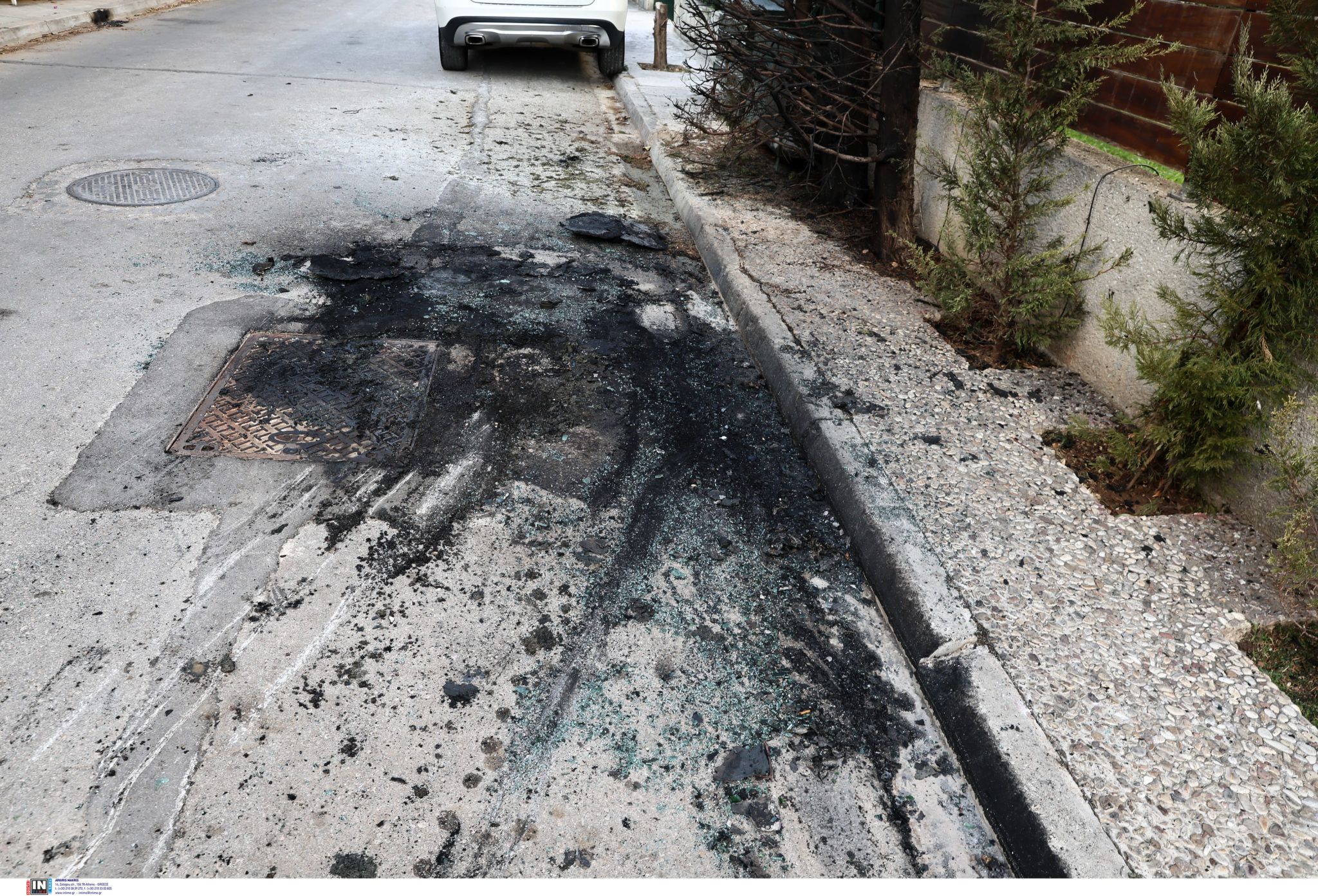 μολότοφ έξω από το σπίτι της Προέδρου του Αρείου Πάγου