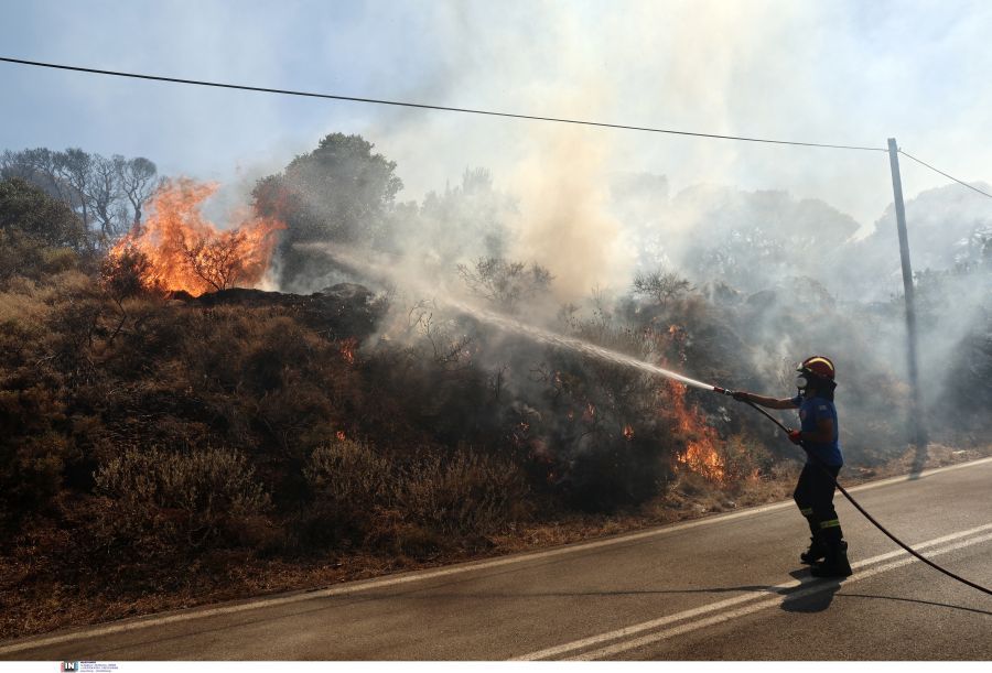 φωτιά Κερατέα
