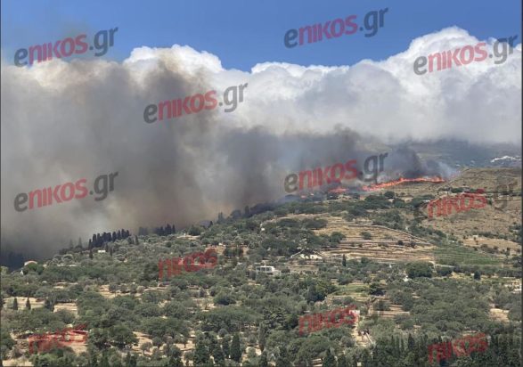 Φωτιά στην Άνδρο