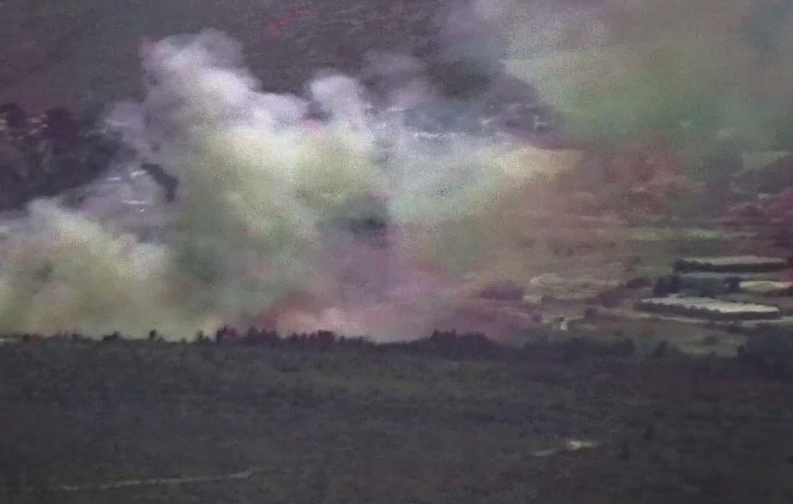 φωτιά- Δροσοπηγή- Πάρνηθα