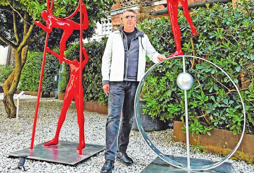 Ο ζωγράφος και γλύπτης, Κωστής Γεωργίου