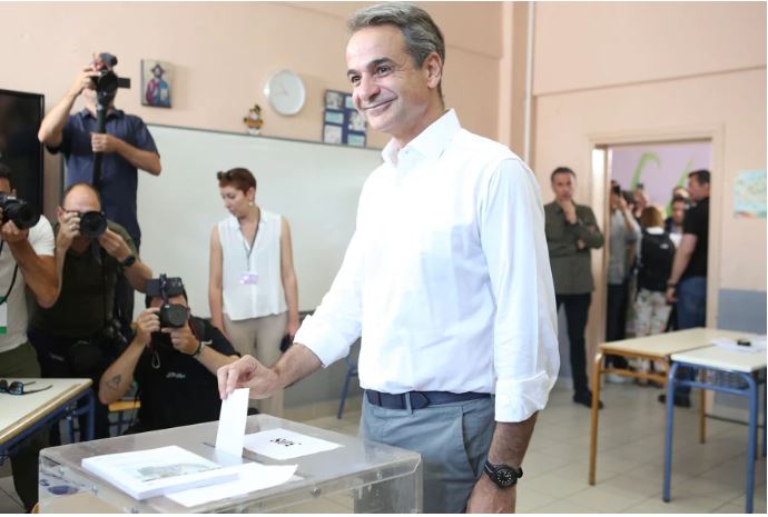Ευρωεκλογές 2024: Ψήφισε στην Κηφισιά ο Κυριάκος Μητσοτάκης – «Ψηφίζουμε για μια ισχυρή Ελλάδα σε μια ισχυρή Ευρώπη»