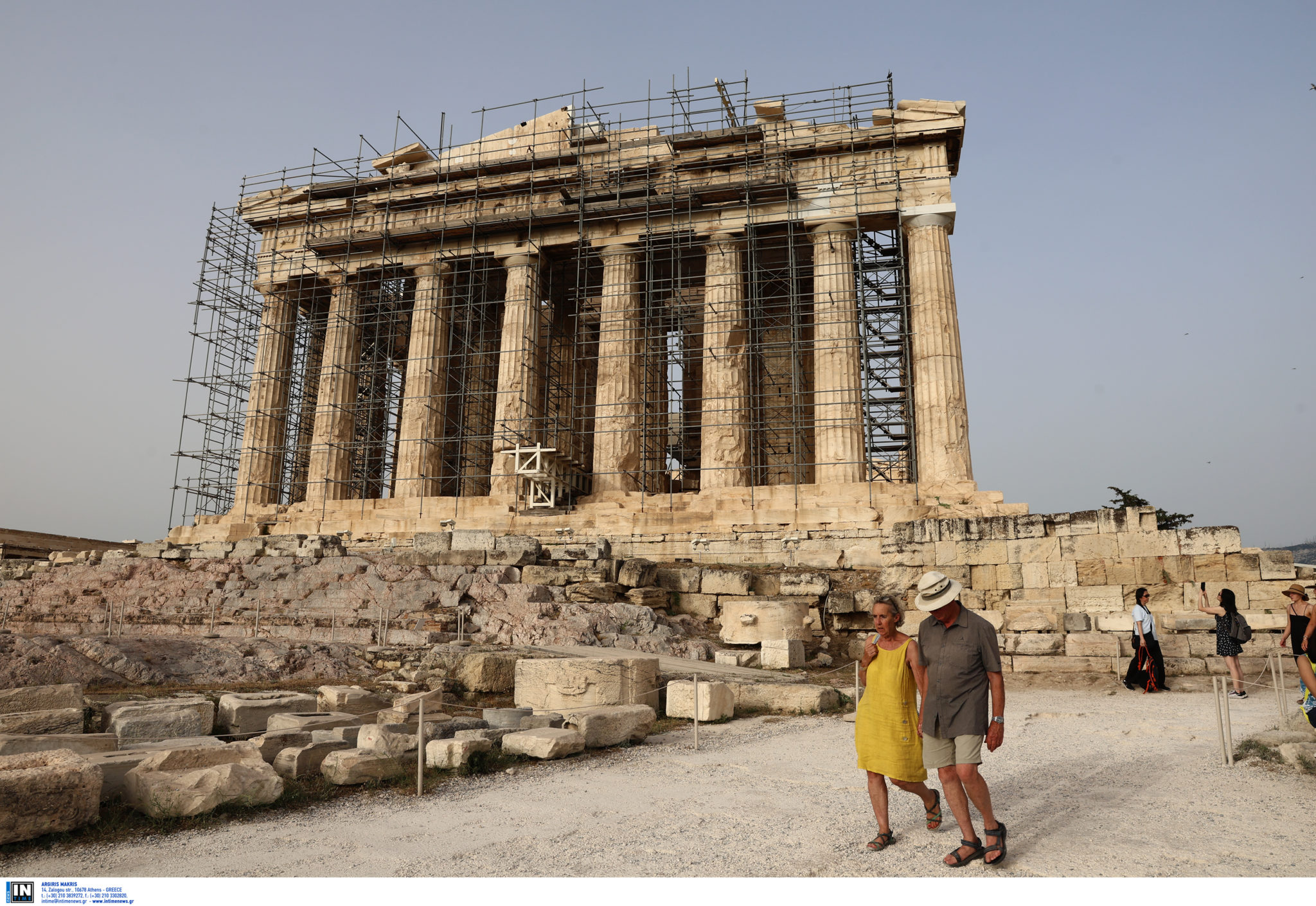 Ακρόπολη καύσωνας