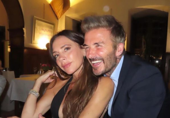 Ο Ντέιβιντ και η Βικτόρια Μπέκαμ σε έξοδό τους.