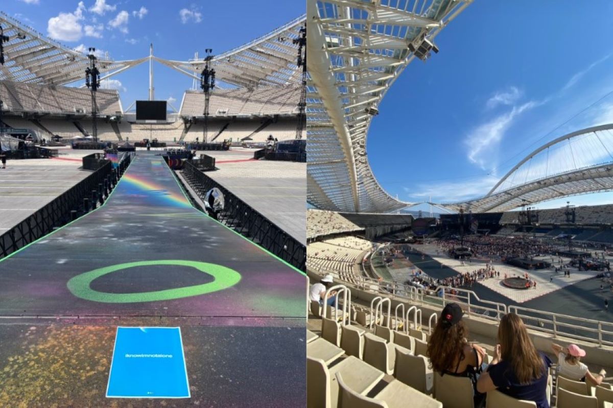 Coldplay: Όλα έτοιμα για την συναυλία της χρονιάς στο ΟΑΚΑ – ΦΩΤΟ&ΒΙΝΤΕΟ