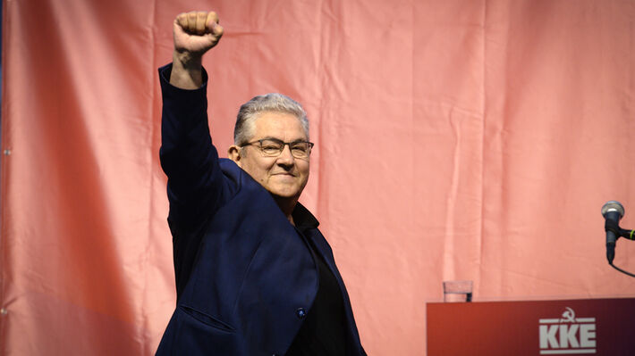 Κουτσούμπας: Να σηκώσουμε το κόμμα μας ακόμα πιο ψηλά – Να σαλπίσουμε την πανευρωπαϊκή αντεπίθεση των λαών! ΚΚΕ δυνατό, η ελπίδα είναι εδώ!