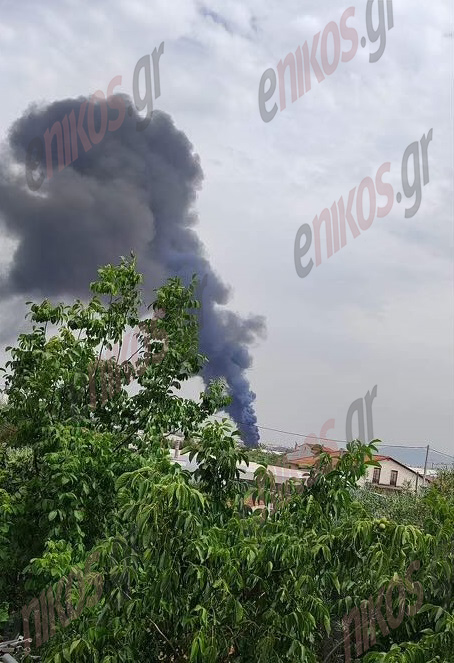 Κηφισιά φωτιά έκρηξη εργοστάσιο