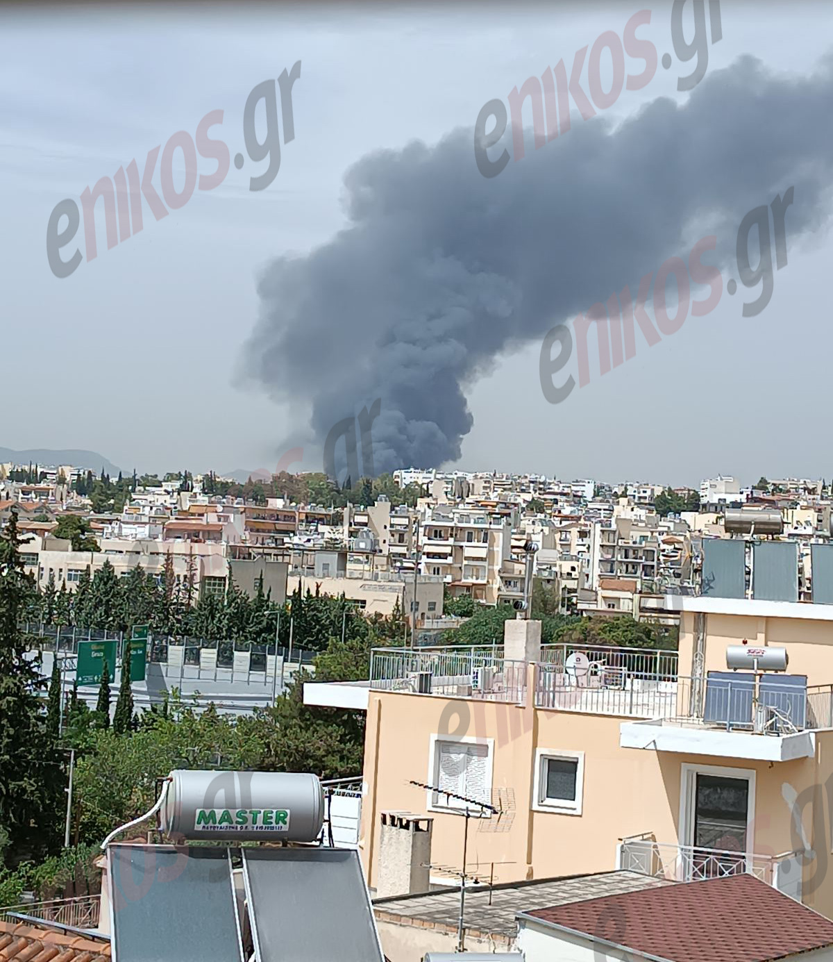 Κηφισιά φωτιά έκρηξη εργοστάσιο