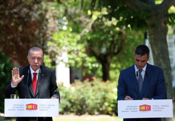 Ταγίπ Ερντογάν Πέδρο Σάντσεθ