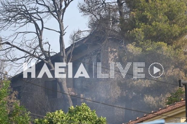 Φωτιά στην Ηλεία