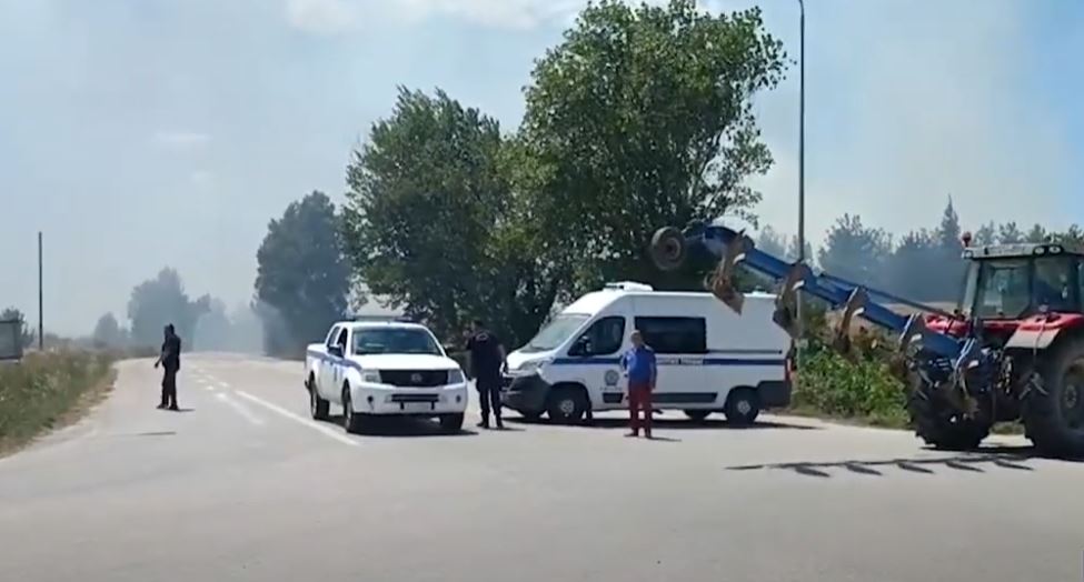 Κιλκίς: Οι πρώτες εικόνες από την φωτιά – Μήνυμα από το 112, σηκώθηκαν και εναέρια μέσα