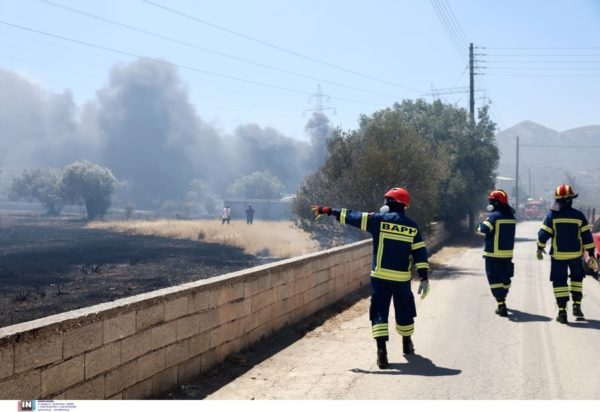 φωτιά Βάρης Κορωπίου