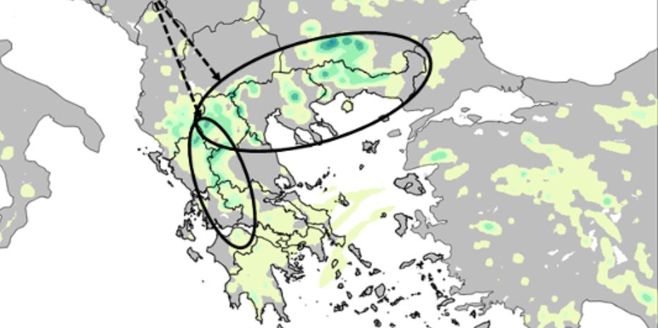 Καιρός: Χαλάζι και λασποβροχές έως το βράδυ – Στους 42 βαθμούς θα σκαρφαλώσει το θερμόμετρο την Δευτέρα