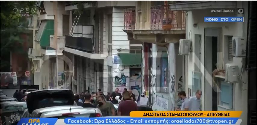 Επιχείρηση της αστυνομίας για την εκκένωση κτιρίων σε Εξάρχεια και Κυψέλη