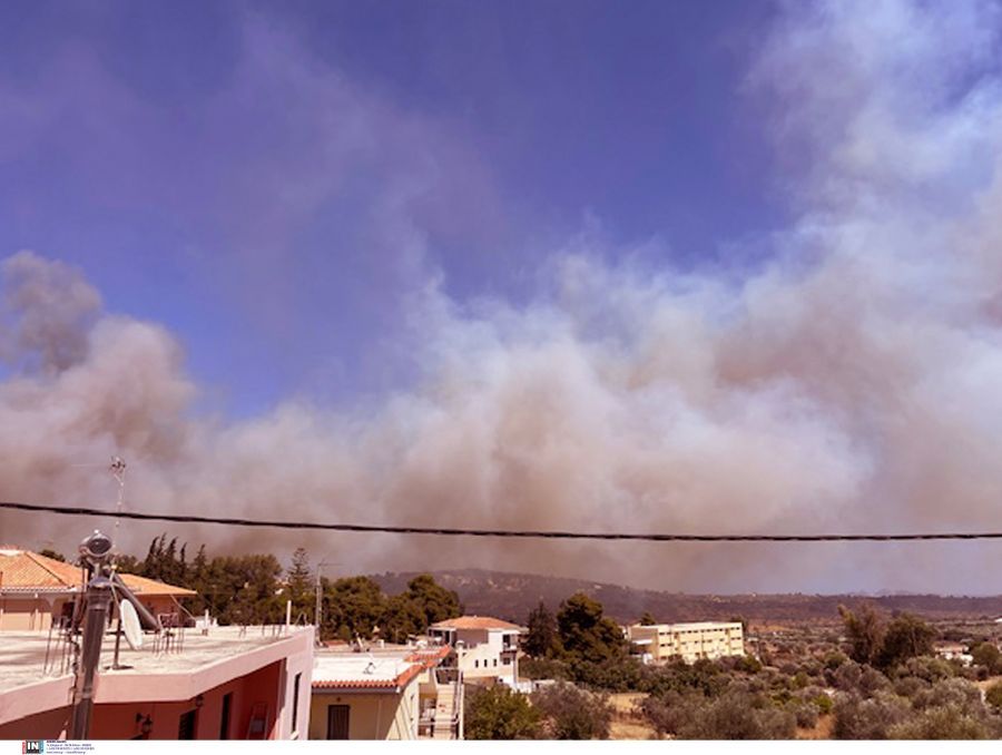 Φωτιά στο Κρανίδι: «Υπάρχει μία αισιοδοξία, έχει περιοριστεί – Δεν κάηκαν σπίτια, αλλά κάποιες αυλές»