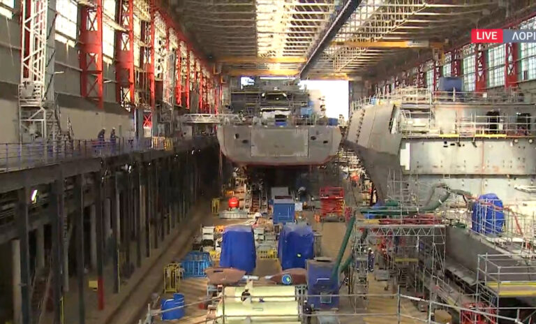 Κυριάκος Μητσοτάκης: Επιθεώρησε την κατασκευή των φρεγατών Belharra στην Γαλλία – Η επίσκεψη στα ναυπηγεία