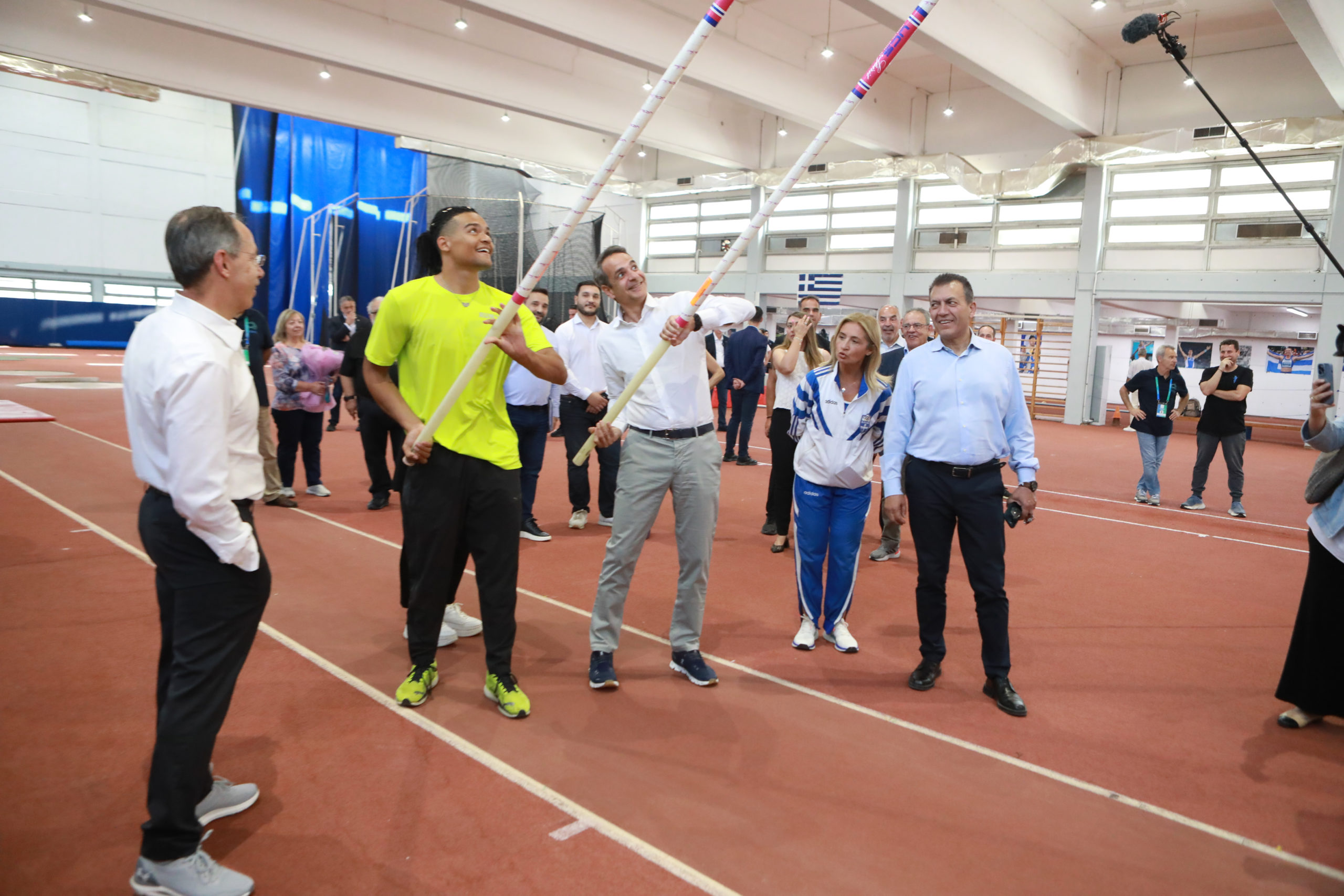 Στο ΟΑΚΑ ο Μητσοτάκης: Θα γίνει το σημείο αναφοράς και ο τόπος συνάντησης του πρωταθλητισμού με τον ερασιτεχνικό αθλητισμό