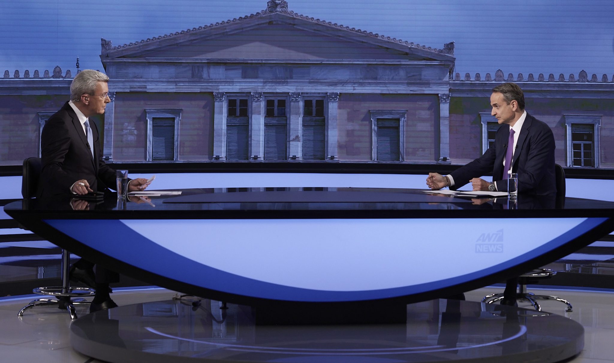 Κυριάκος Μητσοτάκης Νίκος Χατζηνικολάου