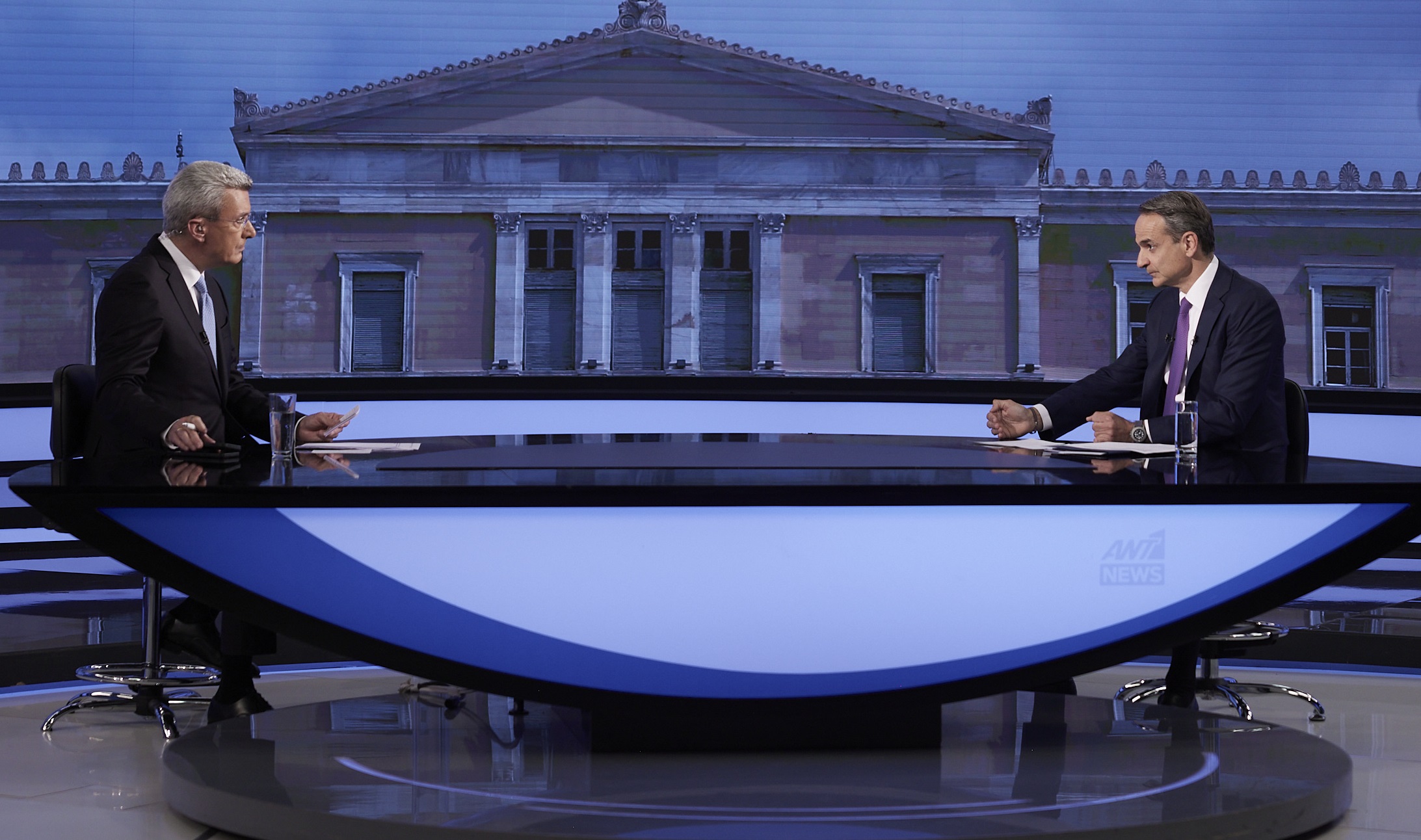 Κυριάκος Μητσοτάκης Νίκος Χατζηνικολάου