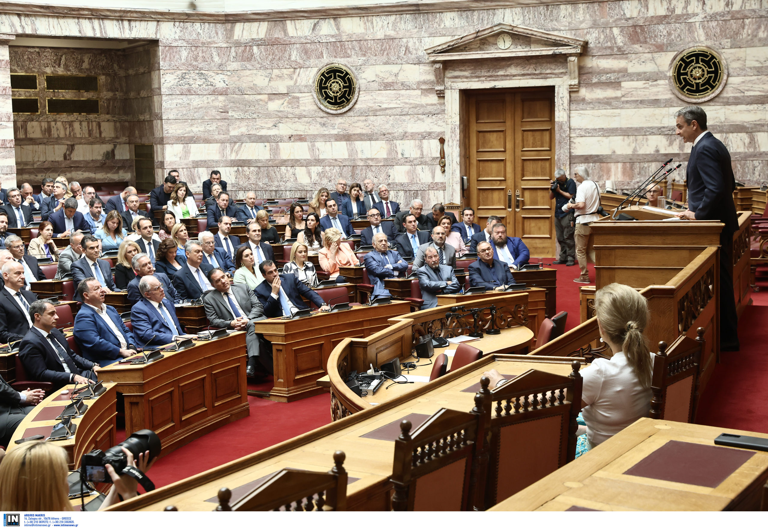 Συνεδρίαση Κ.Ο. της ΝΔ: Γκρίνια και αιχμές κατά Μαξίμου από «γαλάζιους» βουλευτές – Τι απάντησε ο Μητσοτάκης