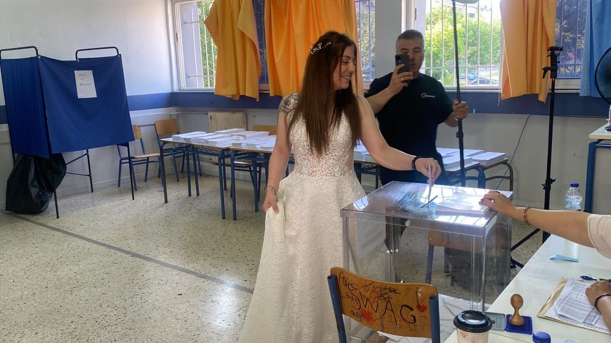 Νύφη Θεσσαλονίκη Ευρωεκλογές 