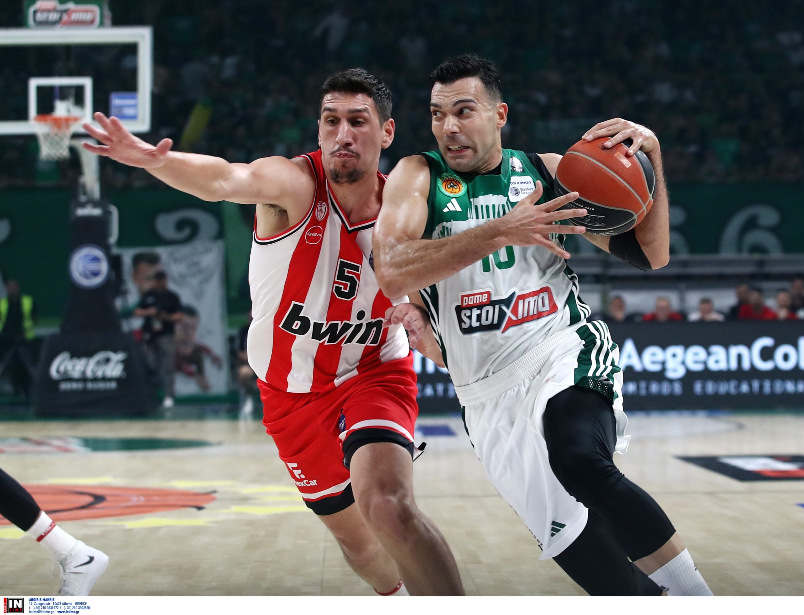 Παναθηναϊκός Ολυμπιακός Λαρεντζάκης Σλούκας