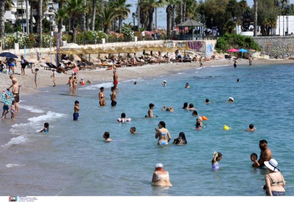 παραλία καλοκαίρι καιρός