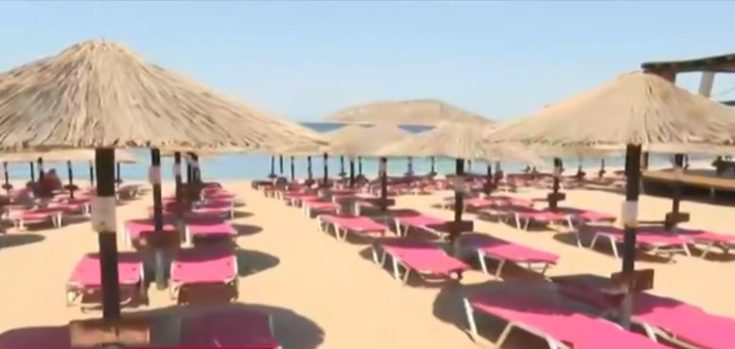 Σφραγίστηκε παράνομο beach bar στο Θυμάρι