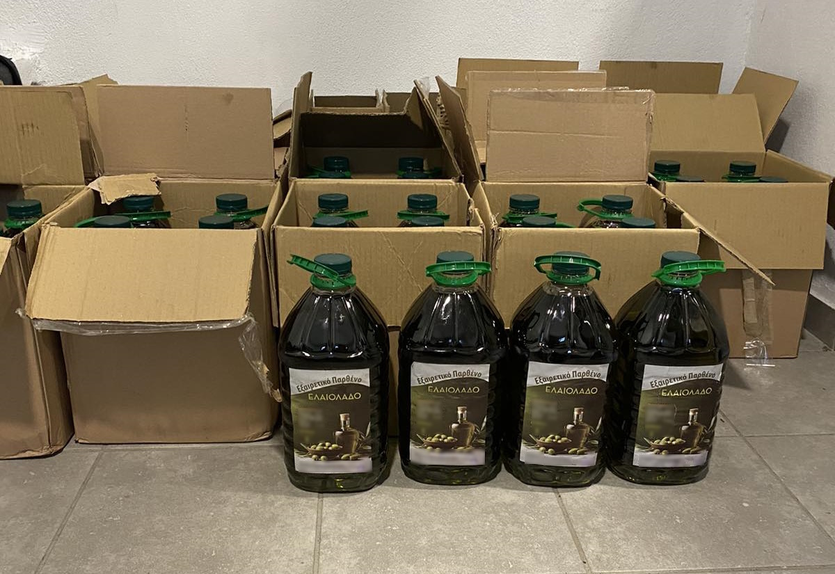 Πιερία: Μετέφερε 500 λίτρα λάδι χωρίς παραστατικά – ΦΩΤΟ