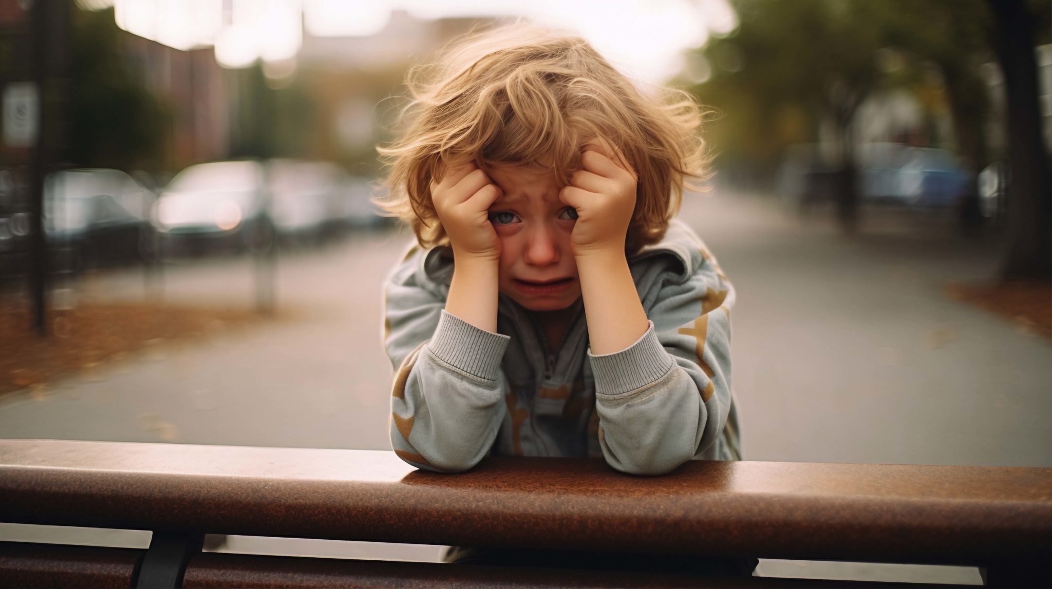 παιδί στεναχωρημένο