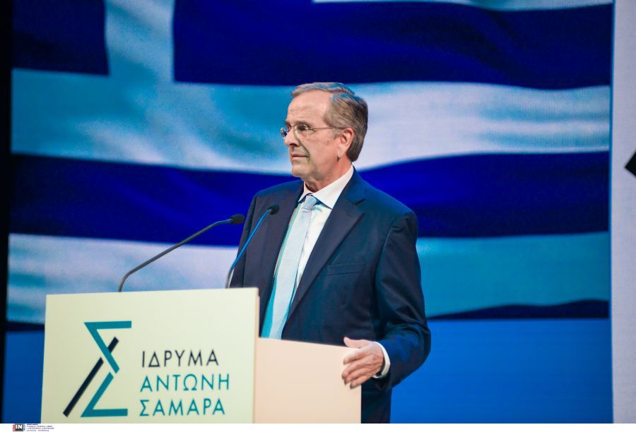 Αντώνης Σαμαράς για Χατζιδάκι: Ο Μάνος είναι εδώ, τριγυρίζει, μας μαλώνει, μας αγαπά