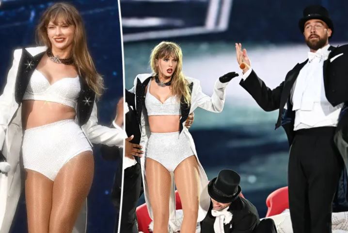 Taylor Swift: Ανέβασε τον σύντροφό της στη σκηνή – Η εμφάνιση – έκπληξη του Travis Kelce στη συναυλία στο Λονδίνο
