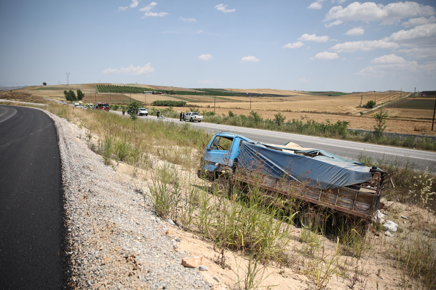 Τροχαίο Καραμπόλα Λάρισα